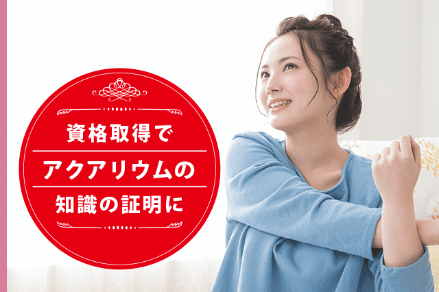 アクアリウムの専門家になれる資格